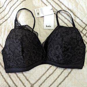 Knix Lace Deep V Bralette